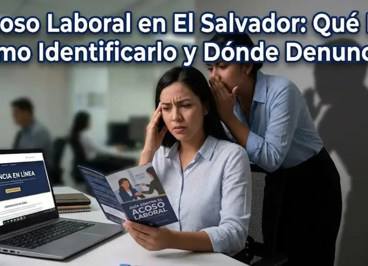 Cómo denunciar acoso laboral en El Salvador