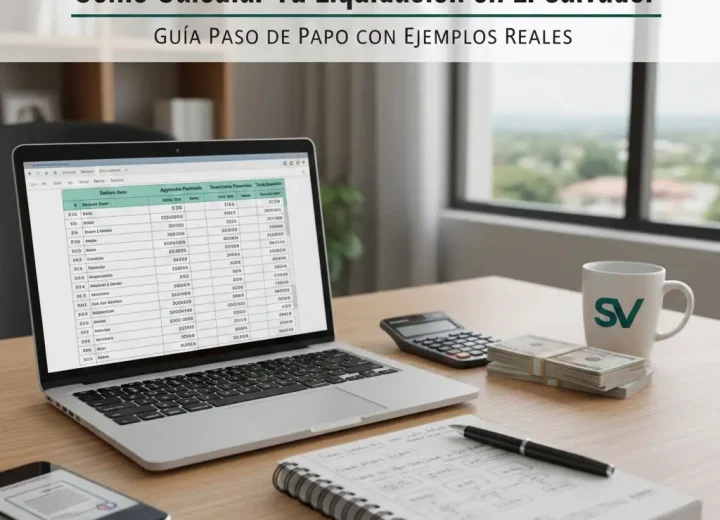 Elementos incluidos en el pago final de tu liquidación laboral en El Salvador