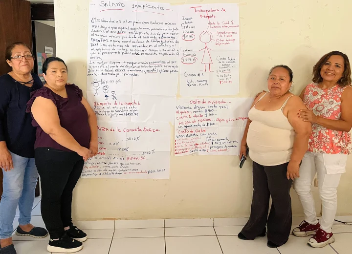 ¿“Las trabajadoras maquileras son sometidas a sueldos indignos y ?