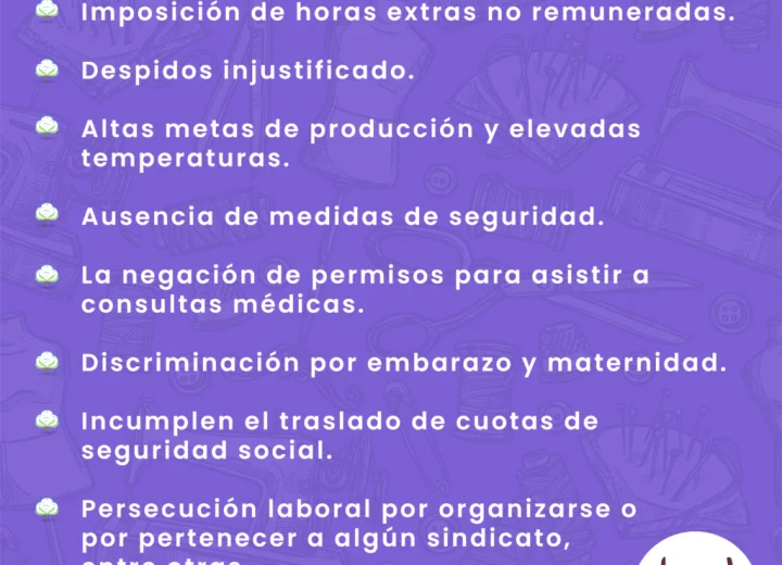 Prestaciones y protecciones específicas en la industria maquiladora